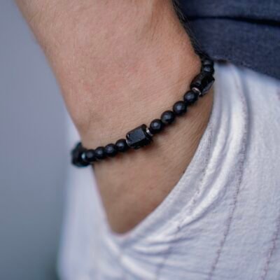 Black Tourmaline Bracelet - Strength and Stability