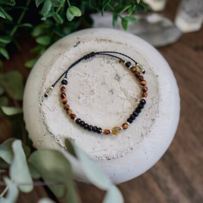 Bransoletka z Cytrynem - Słoneczna Moc