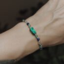 Armband mit Malachit und Lapislazuli – mit Aventurin