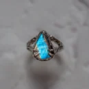 Träne des Mondes – Mondsteinring 11,5