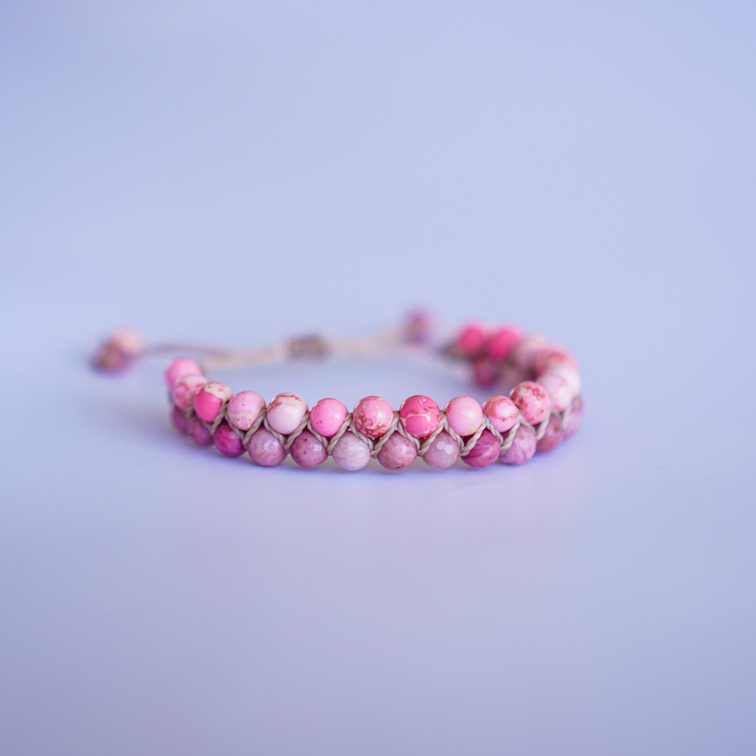 Bransoletka z Jaspisem Cesarskim - Kamień Miłości i Harmonii