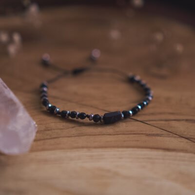Bransoletka Ochrony i Witalności - Turmalin Czarny