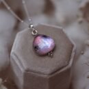 Srebrny naszyjnik z kamieniem księżycowym – Still Light