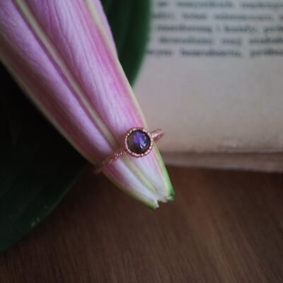 Labradorite Magic - Unique Ring, Size 15.5