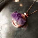 Juwel der Nacht - Amethyst-Halskette