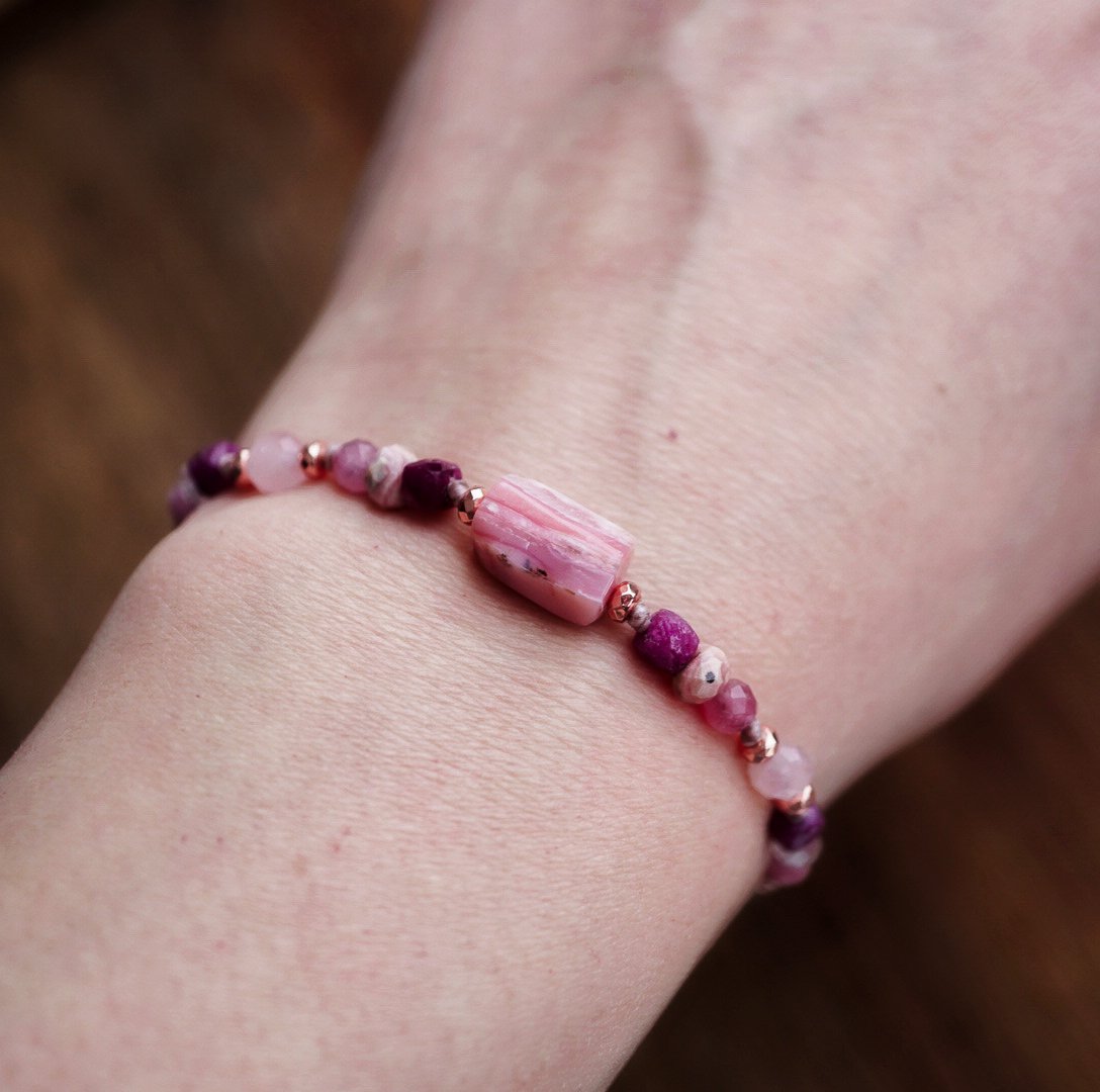 Opalowe Promienie Miłości - Bransoletka Energetyczna - obrazek 2