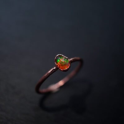 Magia Kolorów - Pierścień z Opalem r. 15.