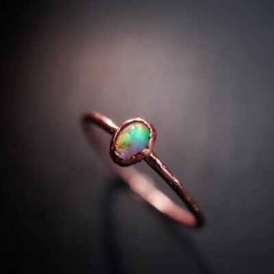 Magia Kolorów - Pierścień z Opalem r. 19