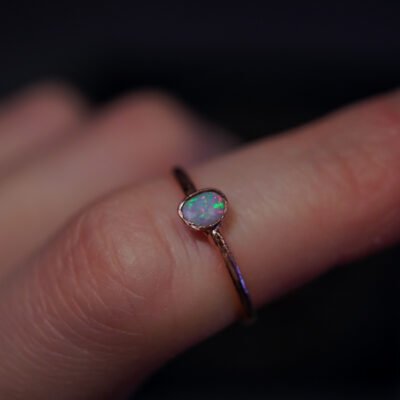 Magia Kolorów - Pierścień z Opalem r. 12