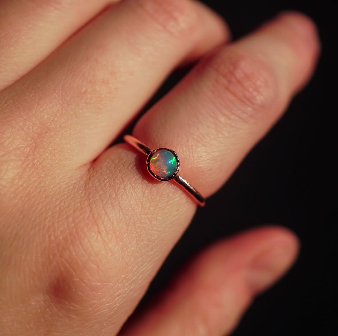 Stone Magic - Ethiopian Opal Ring 14,5 - Image 2