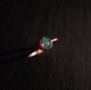 Magie des Steins - Ring mit äthiopischem Opal 17,5