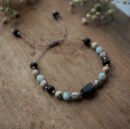 Eleganz der Erde - Armband mit schwarzem Turmalin