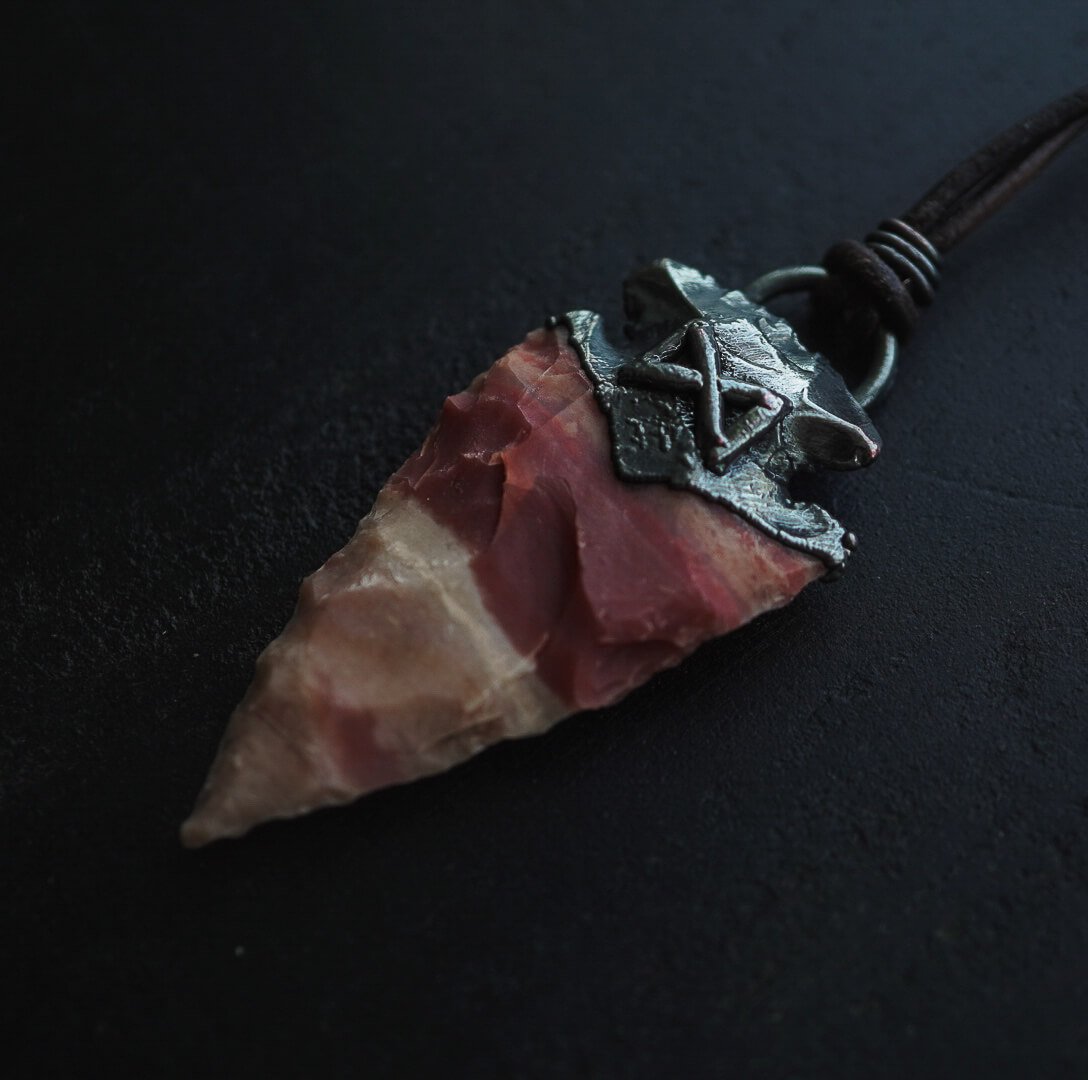 Runiczny Talizman Dagaz z Grotem Agatu - obrazek 5