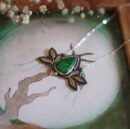 Halskette mit Malachit - Grüne Harmonie