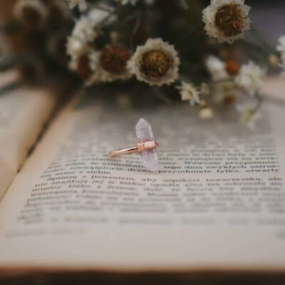 Cleansing Ring with Rock Crystal 16.