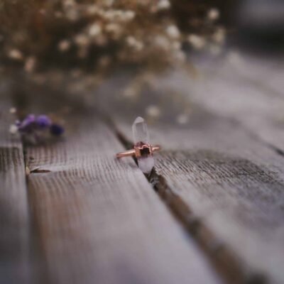 Mountain Crystal Cleansing Ring 16