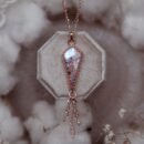 Mondstein-Halskette aus Kupfer - Soft Balance