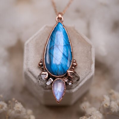 Labradorite Necklace – Guardian of the Night